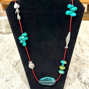 Vintage Heather Outlaw Designs Necklace 🔥